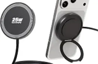 WayLite 25W Magnetic Wireless Phone Charger with Kickstand – $10.49