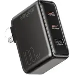 Wegear 100W 3-Port USB-C Foldable Wall Charger – $19.99