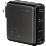 Wegear 140W GaN 4-Port USB Charger with Foldable Plug – $23.99