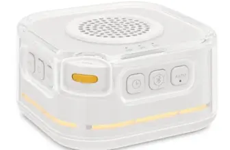 White Noise Machine for Babies with 28 Sounds and Bluetooth Speaker for $11.99
