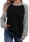 WIHOLL Lightweight Knit Crew Neck Pullover – Now $9.99