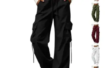 High Elastic Drawstring Cargo Pants for Women – Now $11.99