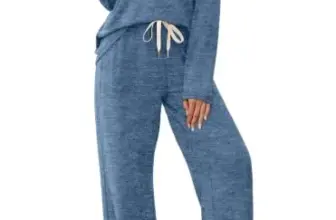 Women’s Pajama Lounge Set – 2 Pieces for $11.99