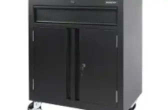 Workpro 28″ Lockable Rolling Garage Storage Cabinet for $139.65