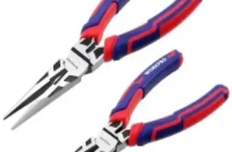 Workpro 6″ & 8″ Paper Clamp Precision Needle Nose Pliers – $15.98