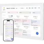 YPI 10.1″ Smart WiFi Digital Calendar with HD Touchscreen for $48.99