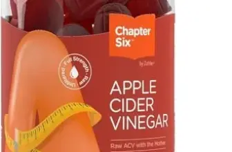 Zahler Chapter Six Apple Cider Vinegar Gummies – 60 Count for $0.98