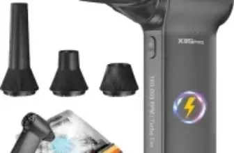 Zanxelorr 180000rpm Brushless Motor Electric Air Duster for $18.99