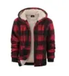 Zity Men’s Flannel Fleece Lined Winter Hoodie for $19.99 $19.79