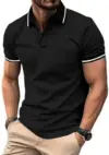 ZITY Men’s Short Sleeve Casual Golf Polo Shirt – Now $8.99