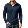 Men’s Long Sleeve 1/4 Zip Pullover for $13.99