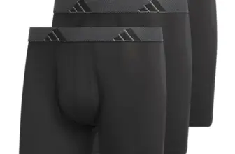 adidas Men’s Microfiber Boxer Briefs 3-Pack for $16.20
