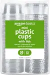 Amazon Basics 200-Count Disposable Plastic To-Go Cups and Lids for $3 $3.00