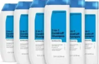 Amazon Essentials 2-in-1 Dandruff Shampoo and Conditioner (6-Pack) for $13.21