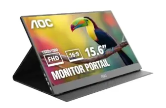 AOC 16″ Portable FHD Monitor – Now $47.49