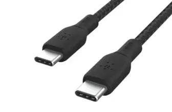 Belkin BoostCharge 6.6′ USB-C to USB-C 100W Charging Cable for $12.05