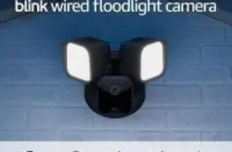 Blink Wired Floodlight Smart Security Camera with Motion Detection for $29.99
