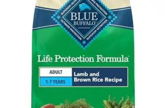 Blue Buffalo Life Protection Formula Lamb & Brown Rice Dry Dog Food 5-Lb for $5.24