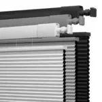 Boolegon No-Drill TDBU Blackout Cellular Shade 45×64 White – $56.75