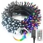 Brizled 66′ 200-LED Color Changing Christmas String Lights for $19.79 $18.19