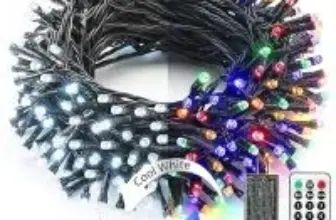 Brizled 66′ 200-LED Color Changing Christmas String Lights for $19.79 $18.19