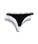 Calvin Klein Women’s Carousel Logo Cotton Stretch Thong Panties 3-Pack for $14.96