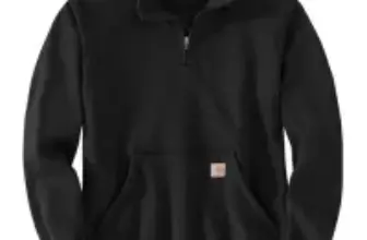 Carhartt Men’s Marquette Long Sleeve Mock-Neck Sweatshirt for $38.49
