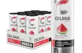 Celsius Sparkling Watermelon Sugar Energy Drink 12-Pack for $13.27