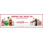 Coca-Cola Soft Drink Deals: Spend $30 and Save $10 on Select Packs $30.00