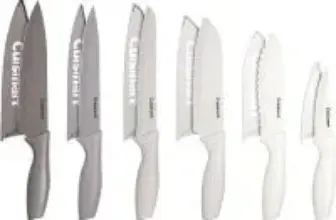 Cuisinart Advantage 12-Piece Nonstick Stainless Steel Knife Set for $19.95