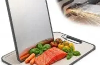 Cyphertan All-in-1 Built-In Knife Sharpener Titanium Cutting Board for $20.99