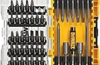 DeWalt 45-Piece Screwdriver Bit Set with Tough Case – $9.98
