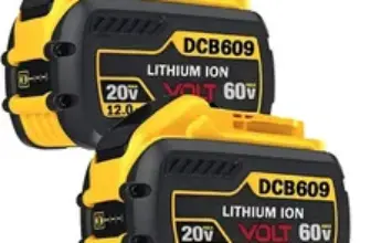 DeWalt DCB612 12.0Ah 20V/60V MAX FlexVolt Lithium Battery 2-Pack for $63.65