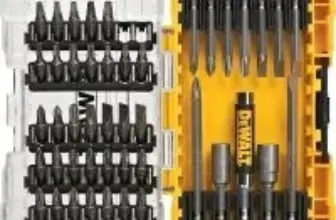 Dewalt DW2166 45-Piece Screwdriver Bit Set with Tough Case for $9.98