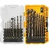 Dewalt 21-Piece High Speed Steel Drill Bit Set for $17.98