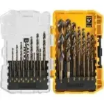 Dewalt 21-Piece High Speed Steel Drill Bit Set for $17.98