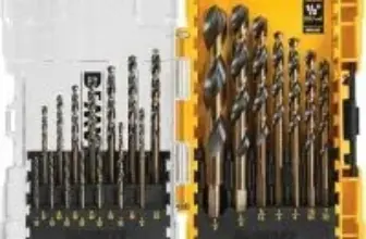Dewalt 21-Piece High Speed Steel Drill Bit Set for $17.98