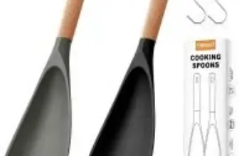 Finenut Silicone Nonstick Cooking Spoons (2-Pack) – $8.24