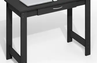 Furinno 39.2″ Wooden Computer Desk with Drawer for $24.20