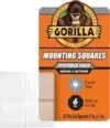 Gorilla 1″ 24-Pre-Cut Invisible Weatherproof Double Sided Mounting Tape for $4.97