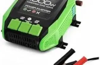 Green Fuel 1000W Power Inverter with Mounting Brackets & Clamps – $24.99
