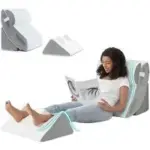 Hansleep 20″x26″ Bed Wedge Pillow Set (4-Pieces) for $29.99