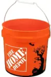 2 Gallon Orange Halloween Bucket for $2.88 at Home Depot