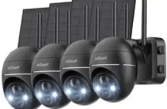 ieGeek Security Camera Outdoor 2K Wireless WiFi 360PTZ – $85.99