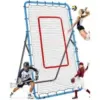 Jolorly 7′ x 4′ Multi-Sport Adjustable Angles Rebounder Net for $59.99
