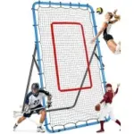 Jolorly 7′ x 4′ Multi-Sport Adjustable Angles Rebounder Net for $59.99