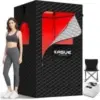 Kasue 5-Layer Insulated Infrared Sauna Tent with 3L Steamer for $79.99