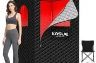 Kasue 5-Layer Insulated Infrared Sauna Tent with 3L Steamer for $79.99