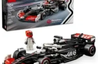 Lego Speed Champions MoneyGram Haas F1 Race Car Building Set for $15.39