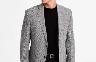 Michael Kors Men’s Classic-Fit Linen-Blend Blazer Now $39.99